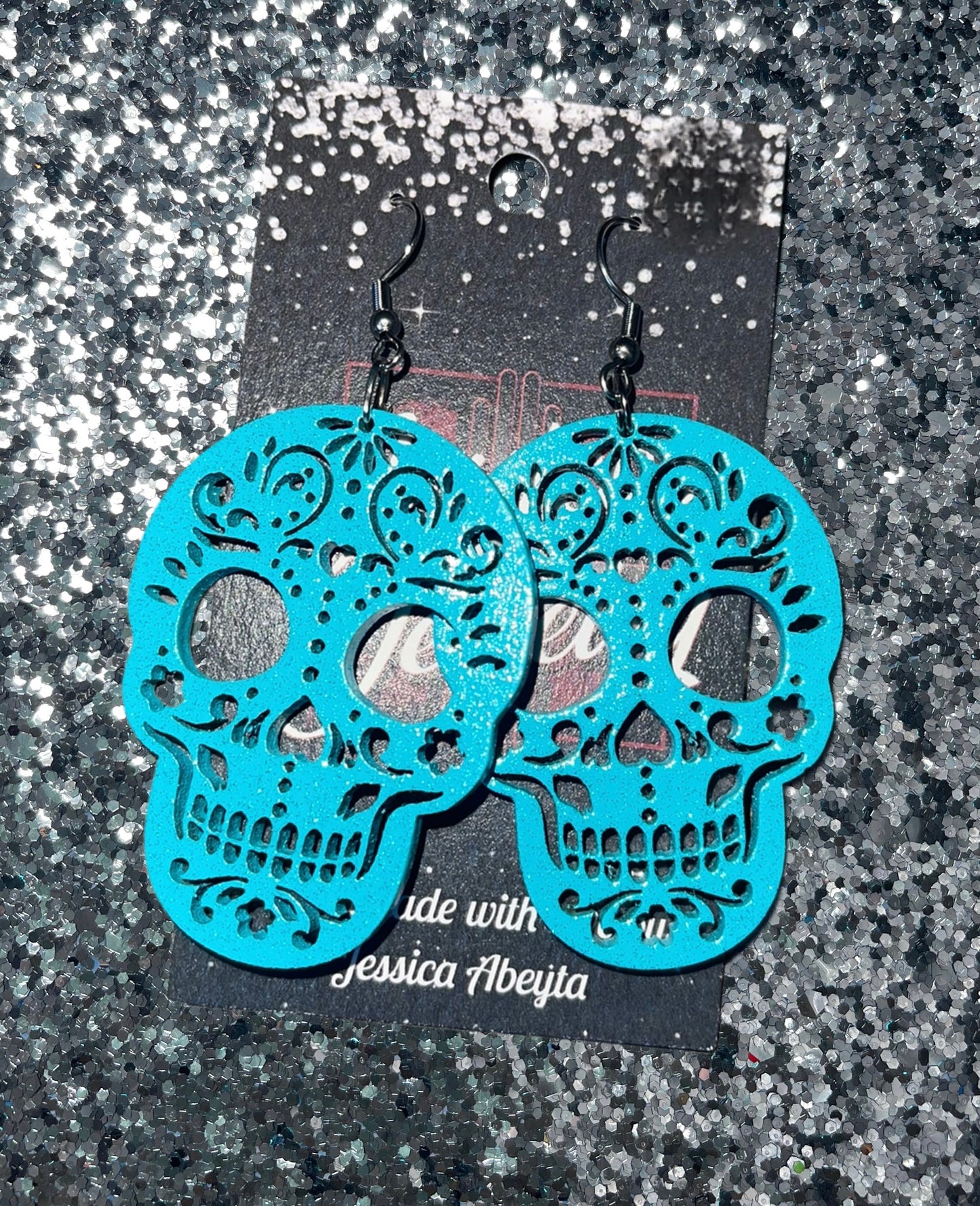 "Skull w/ hollow eyes" Earrings
