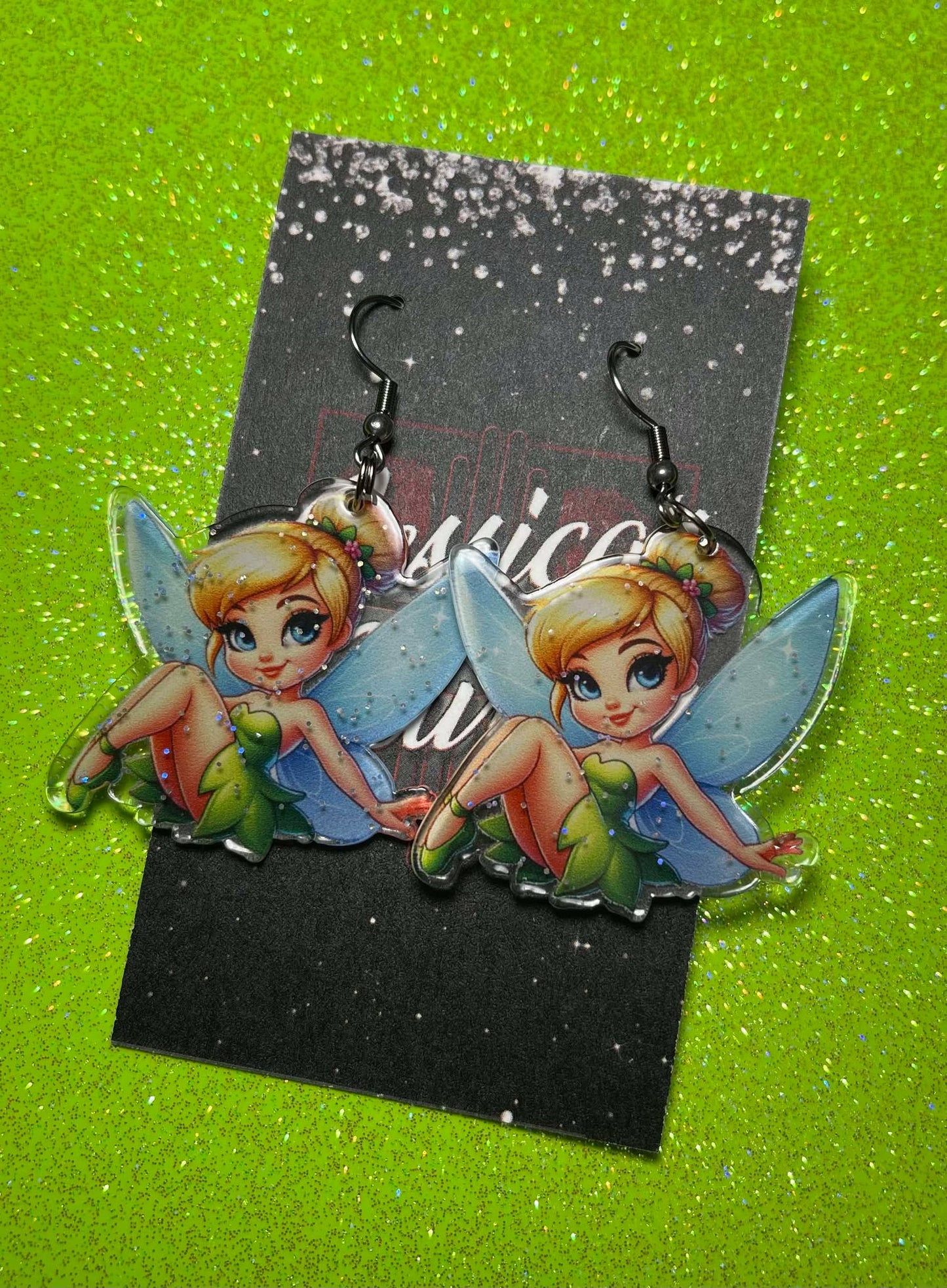Acrylic Fairy Earrings