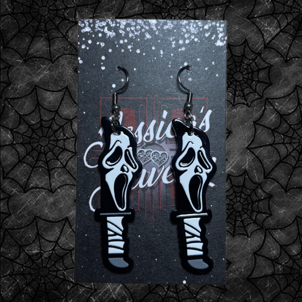Halloween Acrylic Earrings