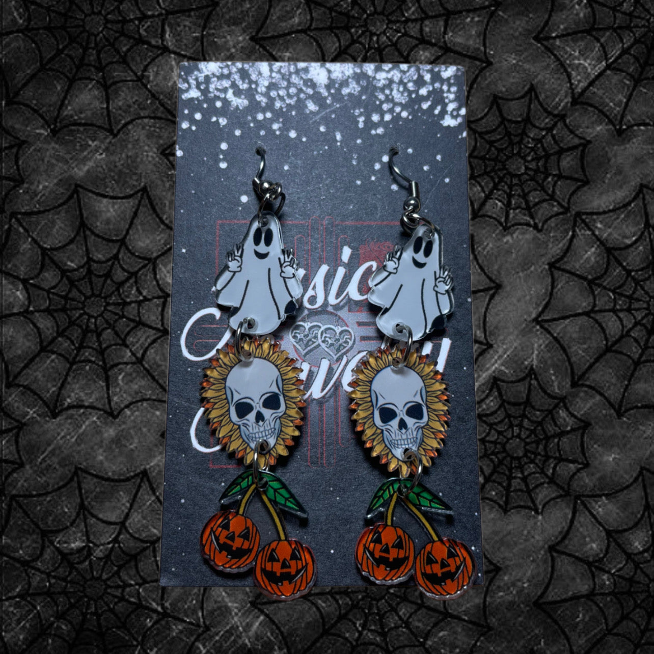 Halloween Acrylic Earrings