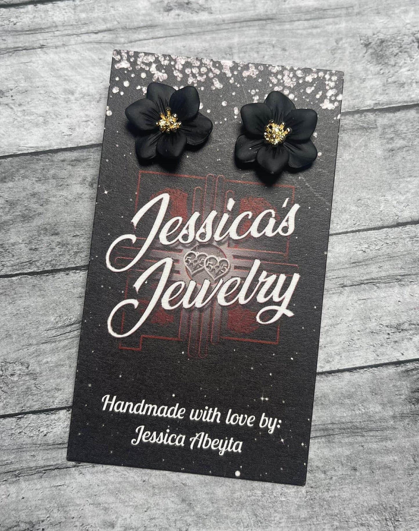 Flower Stud Earrings
