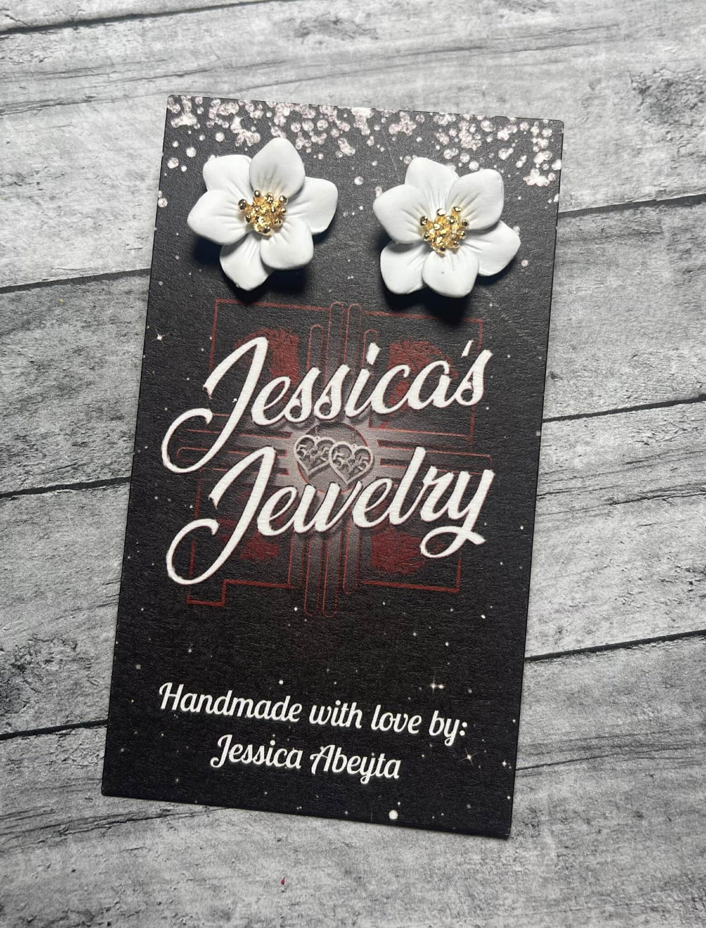 Flower Stud Earrings