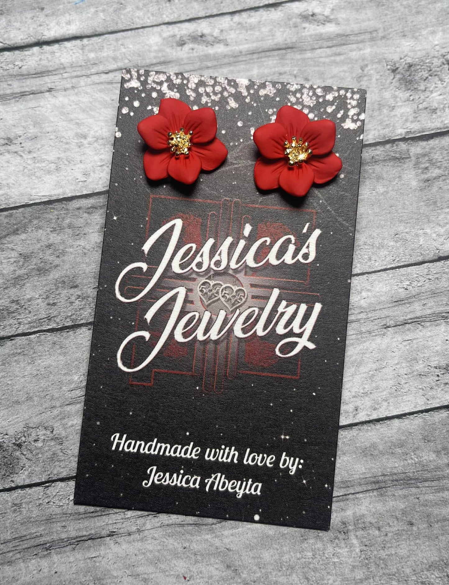 Flower Stud Earrings