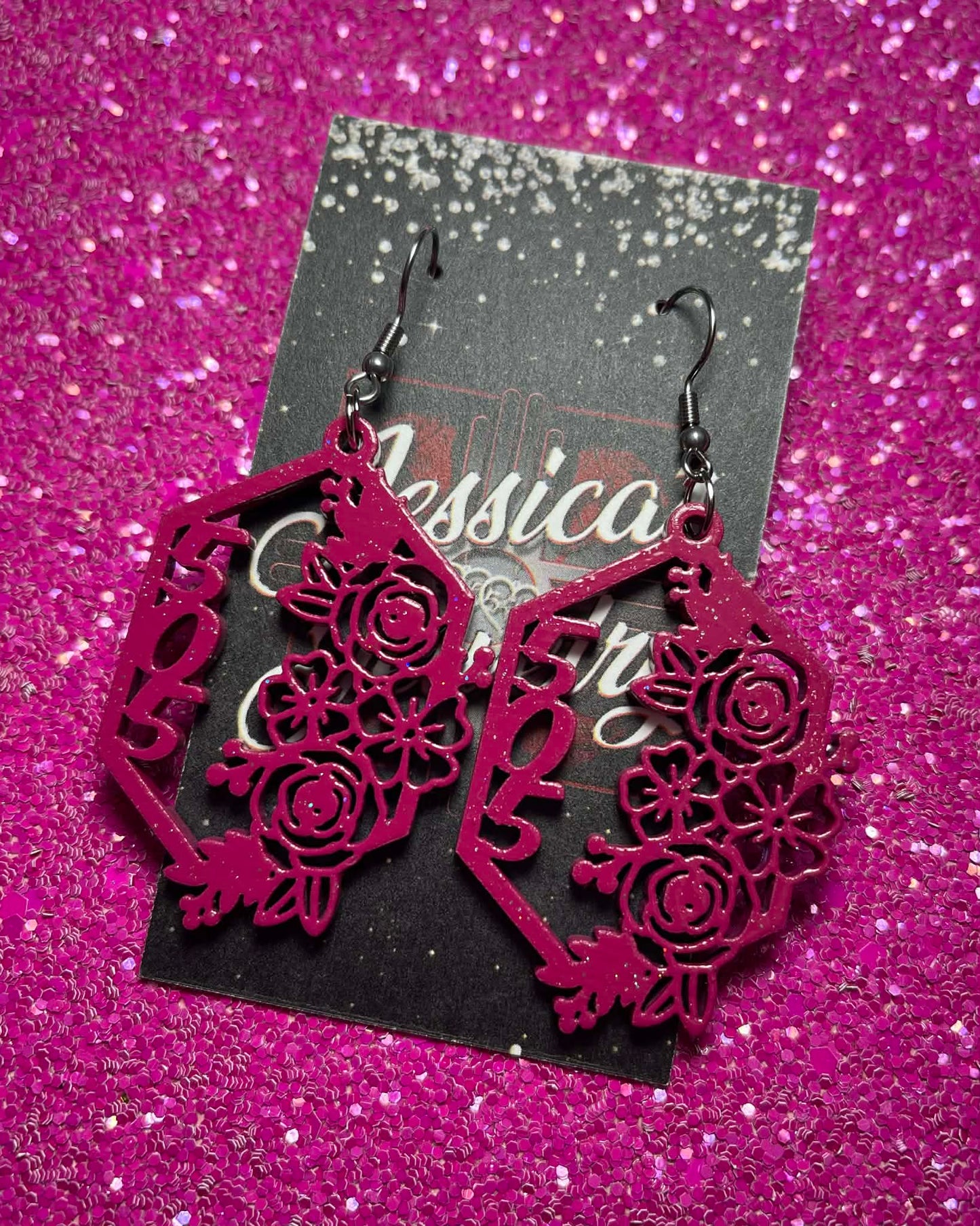 Floral 505 earrings