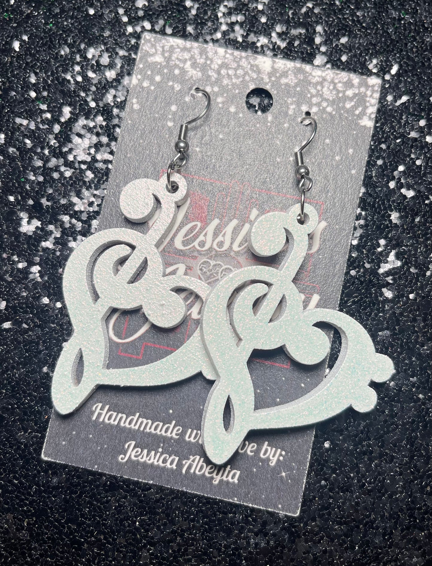 "Musical Heart earrings"