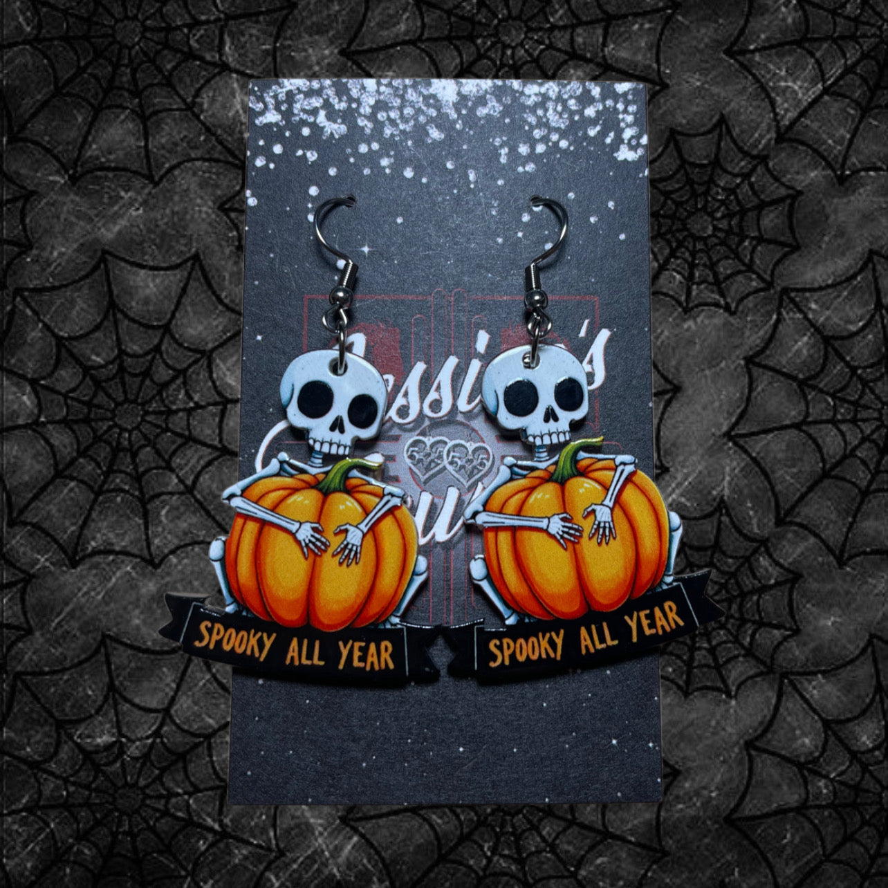 Halloween Acrylic Earrings