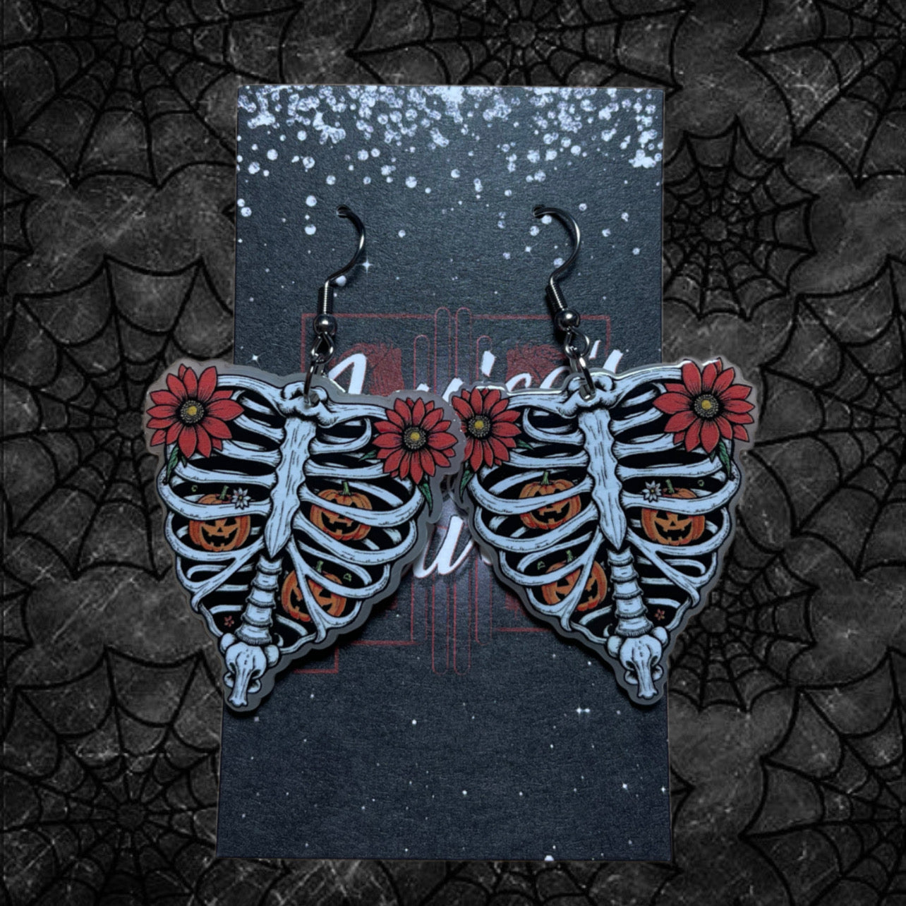 Halloween Acrylic Earrings