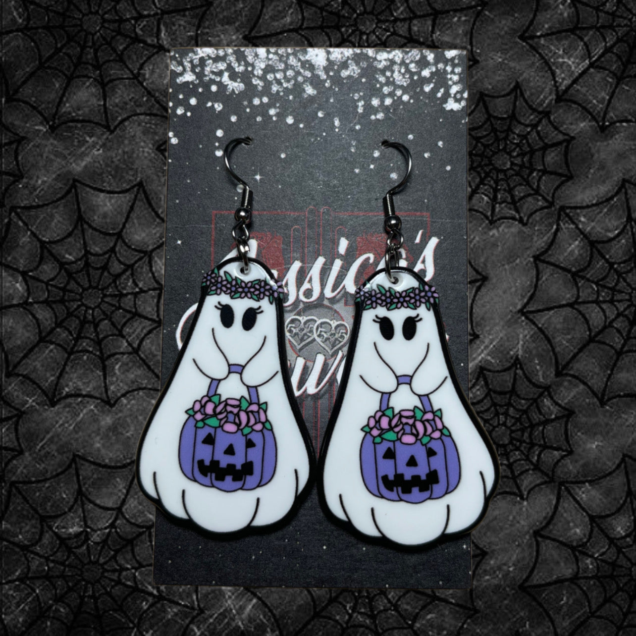 Halloween Acrylic Earrings