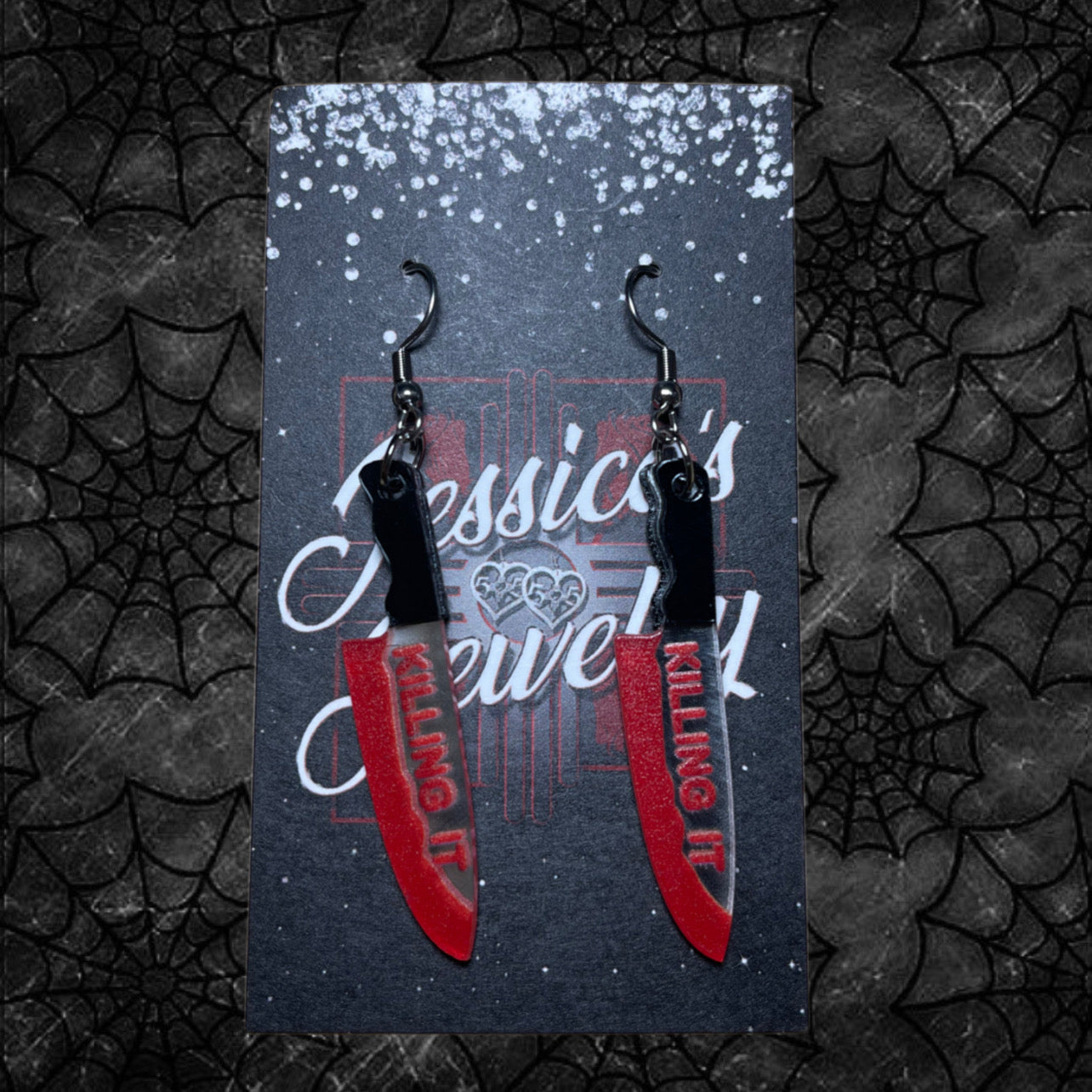 Halloween Acrylic Earrings