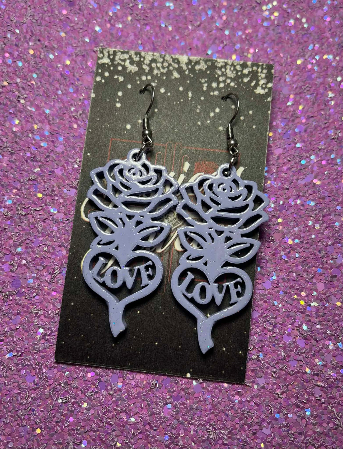 Rose Love earrings