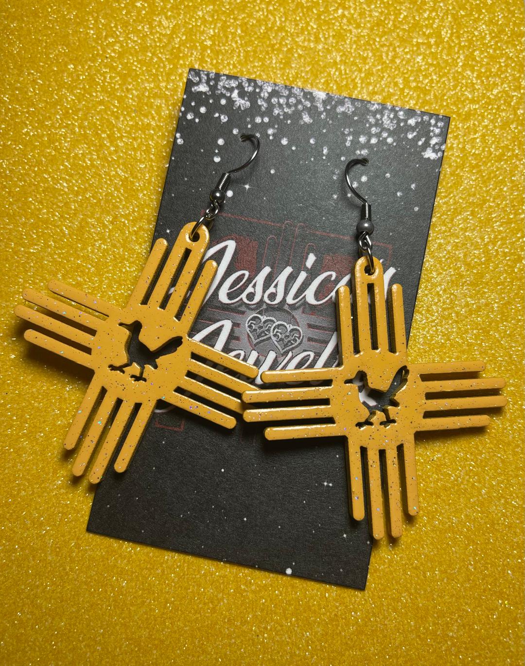 Roadrunner Zia earrings