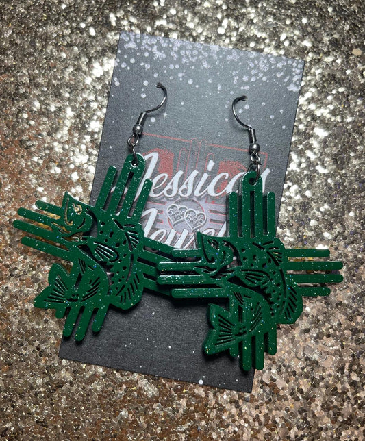 Fish Zia earrings