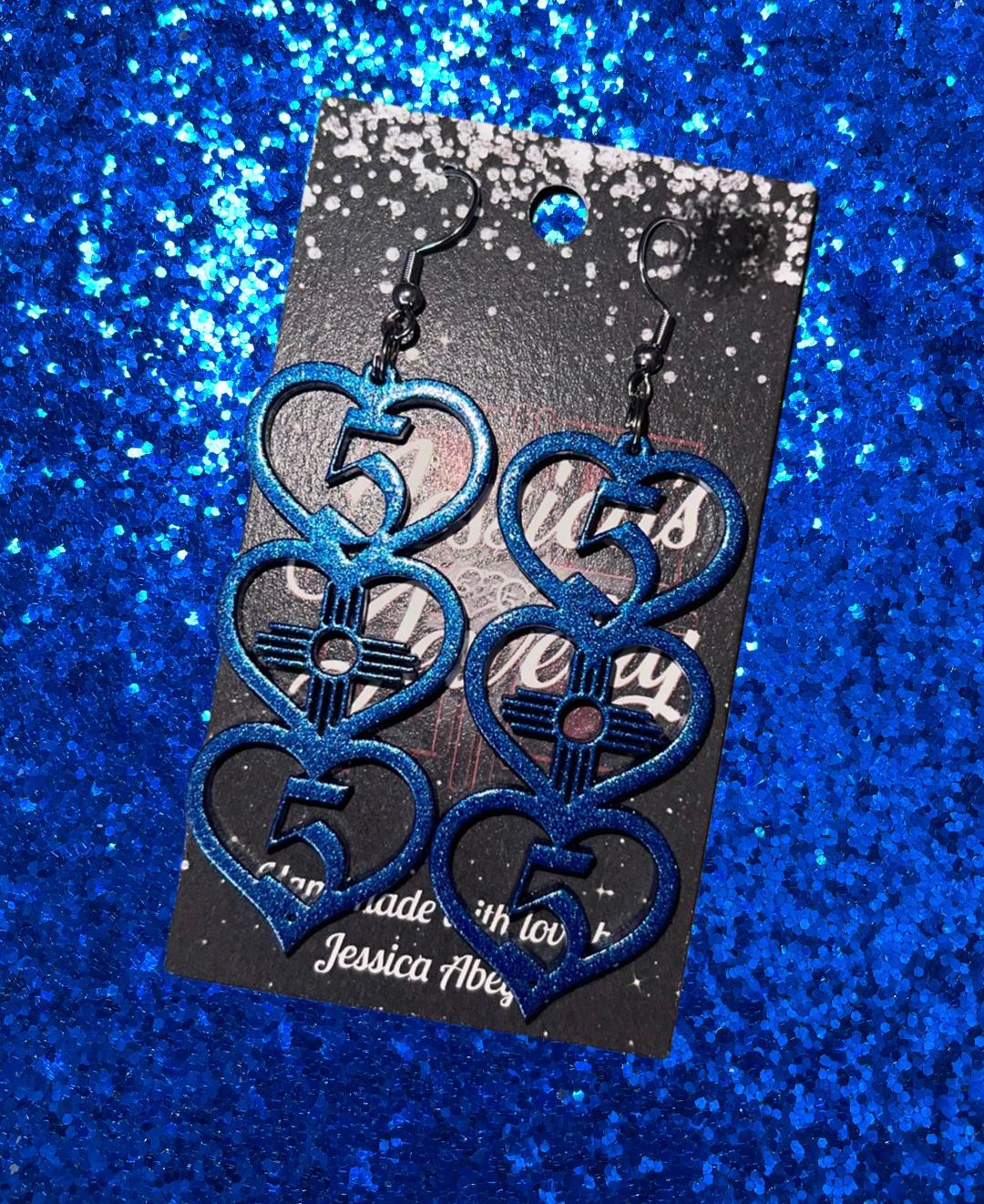 "Vertical 505" Earrings