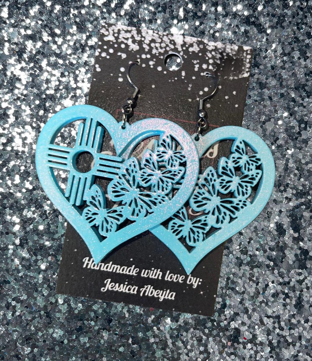 "Chasing Butterflies" Zia Earrings