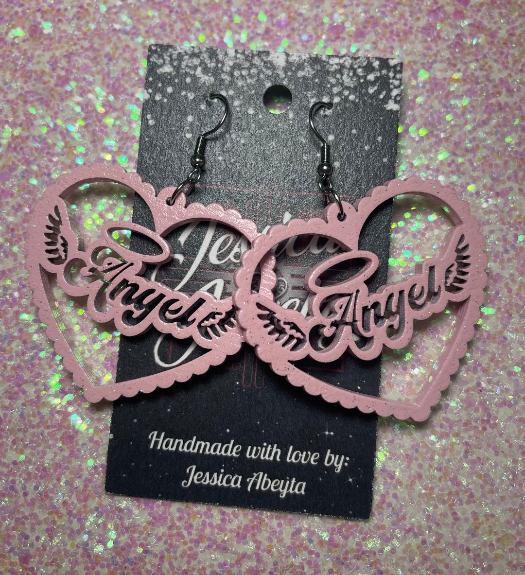"Heart Angel" Earrings